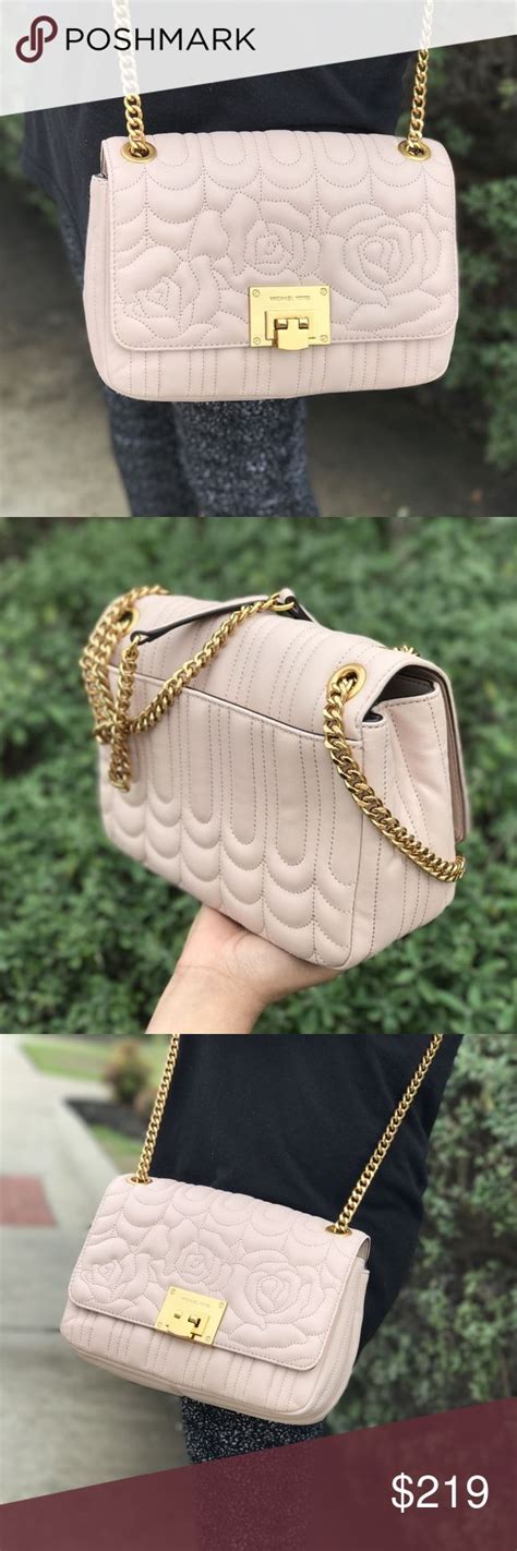 michael kors tasche vivianne quilted|Michael Kors Vivianne Quilted Leather Medium Shoulder Flap .